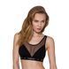 Топ з прозорою вставкою Passion PS002 TOP black, size XL SO4202 фото 1
