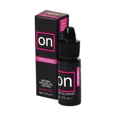 Возбуждающе капли для клитора Sensuva - ON Arousal Oil for Her Original (5 мл) действуют до 30 минут SO3154 фото
