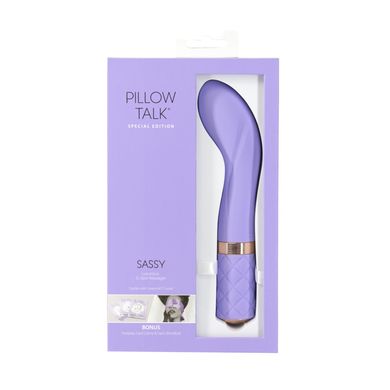 Роскошный вибратор Pillow Talk - Special Edition Sassy Purple с кристаллом Сваровски SO6853 фото