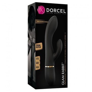 Вибратор кролик Dorcel GLAM RABBIT, гибкий ствол, стимуляция точки G, 2 мотора SO3350 фото