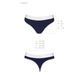 Спортивные трусики-стринги Passion PS007 PANTIES navy blue, size S SO4253 фото 6