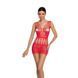 Бодістокінг &mdash; мінісукня з метеликами Passion BS090 red SO6389 фото 1