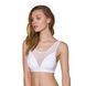 Топ з прозорою вставкою Passion PS002 TOP white, size L SO4203 фото 1