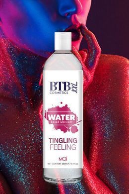 Змазка на водній основі з ефектом вібрації MAI TINGLING FEELING (250 мл) SO6563 фото
