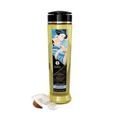 Масажна олія Shunga Adorable &ndash; Coconut thrills (240 мл) натуральна зволожувальна SO4810 фото