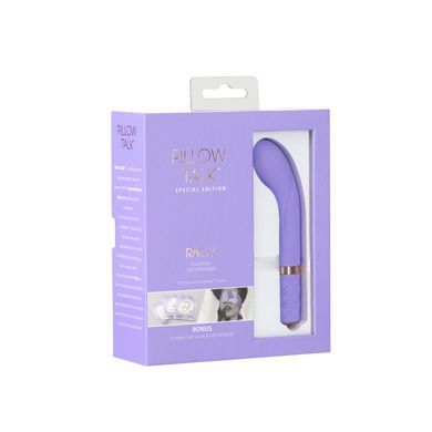 Роскошный вибратор Pillow Talk - Special Edition Racy Purple с кристаллом Сваровски SO6855 фото