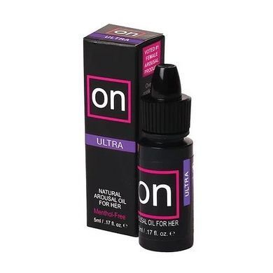 Возбуждающие капли для клитора Sensuva - ON Arousal Oil for Her Ultra (5 мл) самые мощные, до 45 мин SO3157 фото