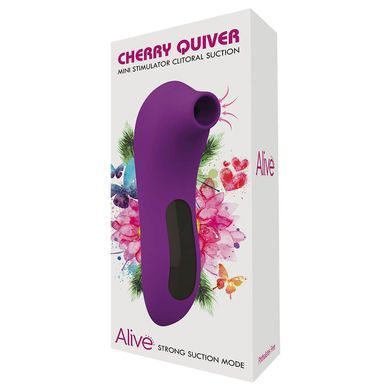 Недорогий вакуумний стимулятор Alive Cherry Quiver SO3832 фото