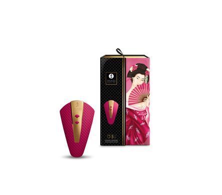Клиторальный вибратор Shunga - Obi Intimate Massager Rasberry SO6897 фото