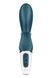 Смартвібратор-кролик Satisfyer Hug Me Bluegrey, 2 мотори, діаметр 4,2см, широка кліторальна частина SO6273 фото 5