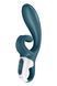 Смартвібратор-кролик Satisfyer Hug Me Bluegrey, 2 мотори, діаметр 4,2см, широка кліторальна частина SO6273 фото 4