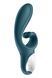 Смартвібратор-кролик Satisfyer Hug Me Bluegrey, 2 мотори, діаметр 4,2см, широка кліторальна частина SO6273 фото 3