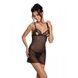 Сорочка с вырезами на груди + стринги LOVELIA CHEMISE black L/XL - Passion SO4759 фото 1