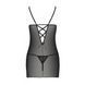 Сорочка с вырезами на груди + стринги LOVELIA CHEMISE black L/XL - Passion SO4759 фото 6