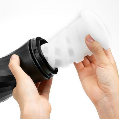 Мастурбатор Tenga Air-Tech TWIST Tickle Red с изменяемой тугостью обхвата, эффект глубокого минета SO1421 фото