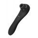 Вібратор і вакуумний стимулятор Alive Midnight Quiver Black - іграшка 2 в 1 SO3833 фото 1