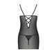 Сорочка с вырезами на груди + стринги LOVELIA CHEMISE black S/M - Passion SO4760 фото 6