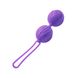 Вагинальные шарики Adrien Lastic Geisha Lastic Balls Mini Violet (S), диаметр 3,4см, вес 85гр AD40443 фото 1