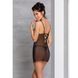 Сорочка с вырезами на груди + стринги LOVELIA CHEMISE black S/M - Passion SO4760 фото 4