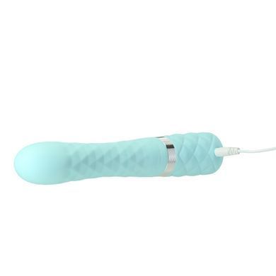 Роскошный вибратор Pillow Talk Lively Teal с кристаллом Сваровски для точки G, подарочная упаковка SO6857 фото