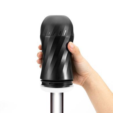 Мастурбатор Tenga Air-Tech TWIST Ripple Blue с изменяемой тугостью обхвата, эффект глубокого минета SO1422 фото