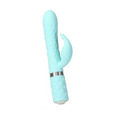 Роскошный вибратор Pillow Talk Lively Teal с кристаллом Сваровски для точки G, подарочная упаковка SO6857 фото