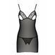 Сорочка с вырезами на груди + стринги LOVELIA CHEMISE black XXL/XXXL - Passion SO4761 фото 5