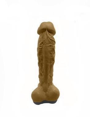 Крафтове мило-член із присоскою Чистый Кайф Brown size XL, натуральне SO2764 фото