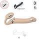 Безремневой страпон с вибрацией Strap-On-Me Vibrating Flesh M, диаметр 3,3см, пульт ДУ, регулируемый SO3355 фото 3
