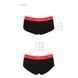 Трусики-шортики Passion PS003 PANTIES black, size M SO4208 фото 6