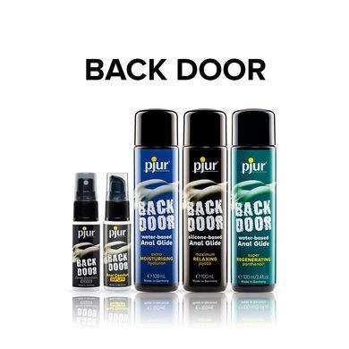 Анальная смазка pjur backdoor Regenerating 250мл на водной основе, с пантенолом и экстрактом ромашки PJ13650 фото