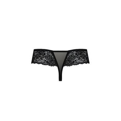 Трусики ABLA THONG black S/M - Passion Exclusive PS25302 фото