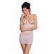 Сорочка с вырезами на груди + стринги LOVELIA CHEMISE white S/M - Passion SO4763 фото 1