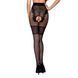 Колготки с открытым доступом, ажурные трусики и подвязки TIOPEN 013 black 1/2 (20/40 den) &mdash; Passion SO5816 фото 2