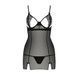 Прозора сорочка приталена QUENTRIS CHEMISE black L/XL - Passion Exclusive, трусики PS26604 фото 5