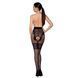 Колготки с открытым доступом, ажурные трусики и подвязки TIOPEN 013 black 1/2 (20/40 den) &mdash; Passion SO5816 фото 4