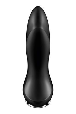 Анальная смарт вибропробка с жемчужным массажем Satisfyer Rotator Plug 1+ Black SO6278 фото