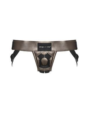 Трусы для страпона Strap-On-Me Leatherette Harness CURIOUS SO4508 фото