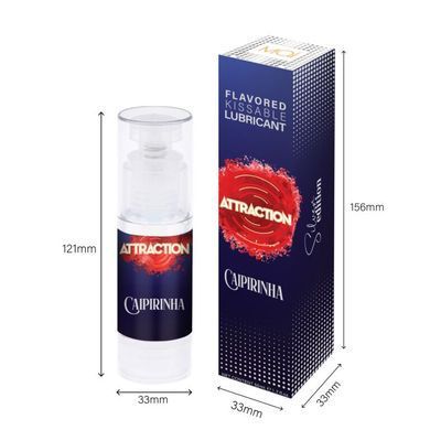 Змазка для орального сексу на водній основі MAI Attraction Caipirinha (50 мл) SO6050 фото