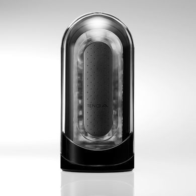 Мастурбатор Tenga Flip Zero Black, змінна інтенсивність стимуляції, розкладний SO2009 фото
