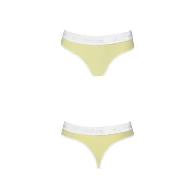 Спортивні трусики-стрінги Passion PS007 PANTIES yellow, size M SO4260 фото