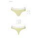 Спортивні трусики-стрінги Passion PS007 PANTIES yellow, size M SO4260 фото 5