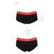 Трусики-шортики Passion PS003 PANTIES black, size XL SO4210 фото 6