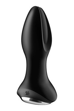 Анальная смарт вибропробка с жемчужным массажем Satisfyer Rotator Plug 2+ Black SO6279 фото