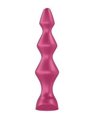 Анальный стимулятор-бусины с двумя моторами Satisfyer Lolli-Plug 1 (Berry) SO4925 фото