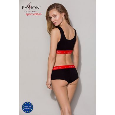 Спортивный топ на широких бретелях Passion PS003 TOP black, size L SO4211 фото