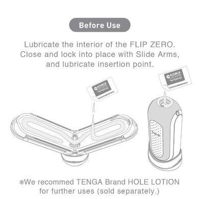 Мастурбатор Tenga Flip Zero Electronic Vibration White, змінна інтенсивність, розкладний SO2010 фото