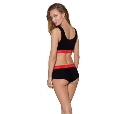Спортивный топ на широких бретелях Passion PS003 TOP black, size L SO4211 фото