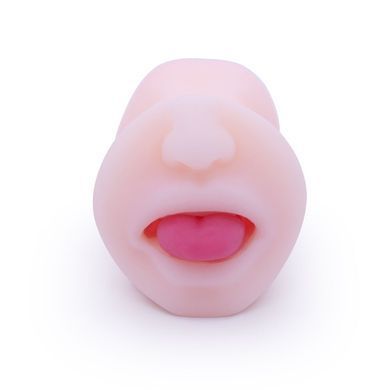 Двосторонній мастурбатор Men Powerup Eroticism: вагіна та ротик SO6231 фото