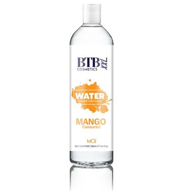 Смазка на водной основе BTB FLAVORED MANGO с ароматом манго (250 мл) SO6570 фото